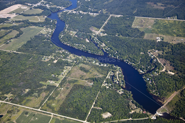 Smallwood Lake, South in Gladwin County, Michigan